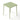 Green outdoor table on a white background