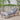 charmydecor Ariana gray cushioned acacia wood chaise lounge in a tropical outdoor patio setting