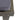 charmydecor Ariana chaise lounge close-up of dark gray cushion and gray acacia wood frame finish