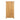Charmydecor back panel view of solid acacia wood farmhouse bookcase construction