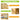 Bamboo shelf with features highlighted on a white background
