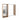 CharmyDecor bathroom mirror with cabinets showing the central rectangular mirror, open organizer, and closed mirrored door.