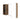 CharmyDecor oak-look bathroom mirror with cabinets in a side-angle view with the mirrored door closed.