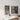 CharmyDecor bathroom mirror with cabinets in an angled room view highlighting interior door hooks and storage bins.