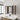 CharmyDecor oak-look bathroom mirror with cabinets above a vanity, with the mirrored door open and ribbed door closed