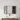 CharmyDecor bathroom mirror with storage, front view with stacked towels inside the open cabinet.