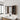 CharmyDecor bathroom mirror with storage in oak-look cabinets, shown above a vanity with the door open.