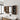 CharmyDecor oak-look bathroom mirror with storage above a white vanity, showing an open cabinet door and organized essentials.