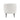 charmydecor beige boucle accent chair back view with smooth curved silhouette