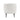charmydecor beige boucle accent chair back view with smooth curved silhouette