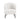 charmydecor beige boucle accent chair front view with plush cushioned seat