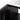 CharmyDecor black 30 inch bathroom vanity with sink close-up of an open door hinge and door-mounted storage rack.