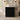 CharmyDecor black 30 inch bathroom vanity with sink and horizontal fluting beneath a round bathroom mirror.