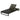 Charmydecor black acacia wood outdoor chaise lounge frame with adjustable slatted backrest without cushion