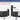CharmyDecor black ceramic vessel sink faucet placement guide illustrating spout clearance above the rim