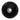 CharmyDecor black ceramic vessel sink underside view showing the base and central drain opening