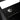 CharmyDecor black chestnut bathroom vanity shelf close-up showing the circular plumbing-access cover