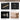 CharmyDecor black chestnut floating bathroom vanity detail collage showing gold handle, hinges, hardware, and plywood