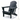 charmydecor black folding Adirondack chair dimensions for outdoor patio seating
