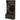CharmyDecor black hall tree bench front view with coats hanging on hooks and modern entryway styling