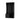 CharmyDecor black hall tree bench angled view showing storage shelves and coat rack structure