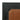 charmydecor black mango wood mirror back panel with reinforced corner hardware detail