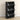 charmydecor black slim entryway shoe cabinet with dimensions 23.5 inch width and 45.25 inch height