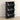 charmydecor black slim entryway shoe cabinet with dimensions 23.5 inch width and 45.25 inch height