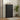 charmydecor black slim shoe storage cabinet with three closed flip drawers in minimalist hallway