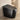 CharmyDecor black smart toilet in a neutral bathroom, showing the closed lid, side controls, and illuminated rear display