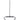 Charmydecor black steel U-base stand for hanging egg chair with wide stable foundation