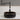 CharmyDecor black vessel sink showing its glossy fluted profile on a bathroom vanity with a tall black faucet