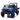CharmyDecor blue ride on car kids electric truck 2WD front angled view with speed light display