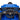 CharmyDecor blue ride on car kids electric truck steering wheel and dashboard control panel close up