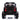 Charmydecor blue ride on car UTV full rear view showing LED tail lights and sturdy off-road frame