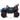 Charmydecor blue ride on car UTV side angle showing rugged off-road design and suspension wheels