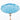 charmydecor blue water pattern tray style tabletop round martini side table detail