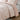 Charmydecor blush reversible comforter showing crushed velvet face and Sherpa reverse