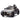 charmydecor BMW car for kid electric ride on car front angle view with sporty design and LED lights