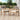 charmydecor braided acacia wood outdoor dining chairs set of 2 with beige rope arms and cream cushions on wood deck
