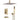 charmydecor brushed gold ceiling rain shower system with 10 inch head handheld shower and tub spout