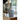 charmydecor ceramic side table with glossy glazed finish in living room