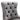 CharmyDecor chrome counter stool backrest button tufted detail close-up gray velvet upholstered craftsmanship
