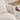 charmydecor close up of curved armrest and chenille upholstery on swivel accent chair
