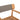 charmydecor close up grey braided rope backrest on teak finish acacia wood patio dining chair