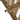 Wooden chair arm with a screw on a white background