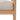 charmydecor close up of beige cushion and acacia wood frame on outdoor club chair