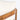 charmydecor close up of cream cushion and curved acacia wood back rail on teak patio chair