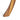 charmydecor close up of curved acacia wood table leg with natural wood grain detail
