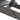 charmydecor close up of folding hardware on dark gray acacia wood Adirondack chair